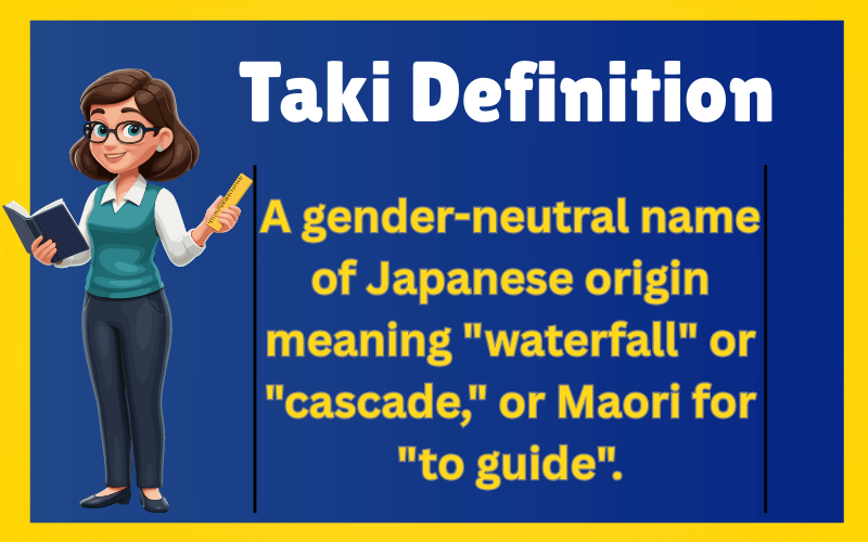 Taki Definition