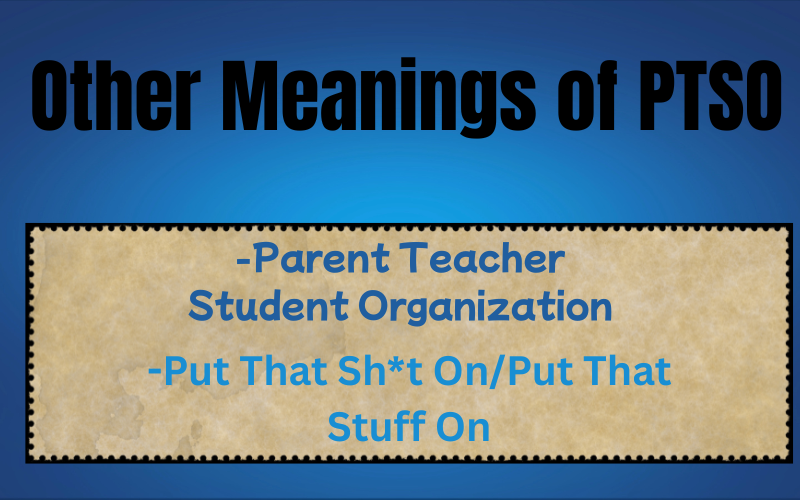PTSO Meaning