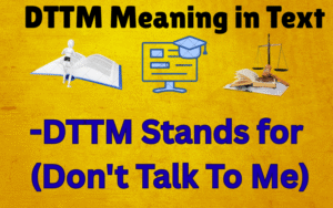 DTTM Meaning in Text